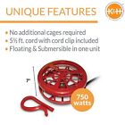 Pond Heater With Full Cage Floating submersible For Livestock Water Troughs