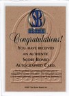 1997 Score Board Visions Signings Othella Harrington Auto Signed Card Rc Nm
