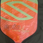Selkirk Epic Vanguard Pickleball Paddle - Epic Vanguard - Orange green