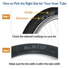 2 X 16  1 95 2 125 Bike Inner Tube 2 Tire Levers Bicycle Rubber Tire Interior