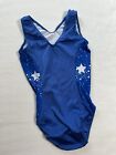 Gk Elite Gymnastics Leotard Patriotic Red White Team Usa Flag Stars Leo Tank  As