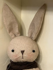 19   Handmade Primitive Spring Easter Bunny With Pants And Carrot