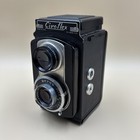 1940 s Ciro-flex Rapax Twin Lense Reflex Camera W  Leather Case