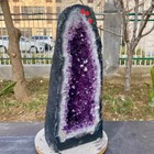 31 96lb Large Natural Amethyst Geode Cathedral Crystal Cluster Specimen Healing