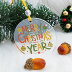 Christmas Tree Ornament Set Decoration For Family Home Party Tree Merry Christma