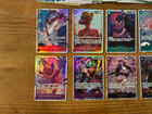 One Piece Op12 Legacy Of The Master Complete Set C Uc R Sr  117 Cards 