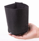 30 Basic 1 2-gallon Basic Transplanter Grow Bags fabric Pots Black 6h X 5d