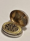 George Iii Curved Oval Silver Gilt Vinaigrette Birmingham 1808 Wardell   Kempson