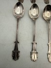 Vintage 1950s Cgh Sterling Silver Mini Coffee Spoons - Set Of 12 - 96 Grams
