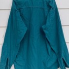 Vtg 90s Five Brothers Teal Chamois Cloth Long Sleeve Sized Xl Tall