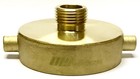 Fire Hydrant Hose Adapter 2-1 2  Nst nh Female X 3 4  Ght Male Garden Hose Brass