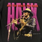 Vintage Hank Williams Jr  1997 Southern Thunder Tour Large Screen Play T-shirt