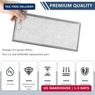 2 Pack Microwave Grease Filter Compatible With Whirlpool And Ge Microwaves - Wb0