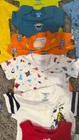      Nwot Huge Baby Boy Clothes Mix Lot Quilt 40x33 Robe Pajamas Robots Aliens