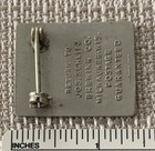 Vtg Schlitz Beer Metal Emploee Badge Pin Return To Brewing Company 934