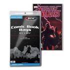 Bcw Current Comic Bags 2mil Polypropylene 500 1000 2000 Free Ship 6 7 8 x10 5 