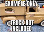 Tonka Sportsman Pick-up Truck Replacement Stickers 1958 To 1961
