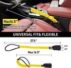 Steering Wheel Lock The Club Twin Hooks Anti Theft Universal Car Truck Van Suv