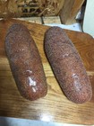 Set Of 2 Realistic Faux Bread Loaf Store Bakery Hard Prop Display Food 11  Long