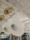 Extra Clean Used King Fiberglass Sousaphone With Mouthpiece And Case  C  1980 