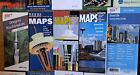Washington State  County    City Maps     Lot Of 20   3 Attraction Brochures