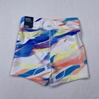 Dsg Youth Girls Stride Lined Athletic Workout Shorts Size L Striped Confetti