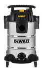 Dewalt Wet Dry Shop Vac Stainless 8 Gallon Vacuum 4 0 Hp Hose   Accessories New