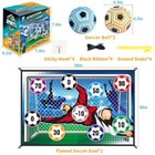 Jhhjify Soccer Ball Game Mat Set Soccer Ball Indoor Target Toss Party Game Sp   