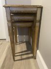 Florentia Vintage Nesting Tables Made In Italy   Hollywood Regency Set Of 3