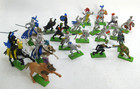 Britains Ltd  Deetail - England Medieval Knights  Horses    Farm Figurines Lot