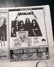 Bob Dylan Radio City Music Hall Concerts   Metallica Album 1988 Advertisements  