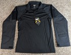 New Condor Tactical Men   s Medium 1 4 Zip Shirt Black Long Sleeve Combat Gen Ii 2