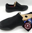 Nib Skechers 77275w Women s Black Slip Resistant Work Shoes Size 9 5 Wide Fit