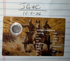 2026 Liberia Terracotta Army 1 500 Oz  999 Platinum Coin In Card