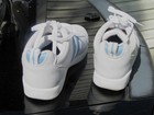 Dunlop Women s Bowling Shoes White With Blue Stripes L52023cv Size 8