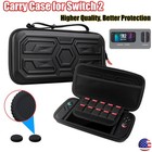 Nintendo Switch 2 Carry Case Screen Protector Travel Case Hard Eva Shell