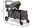 Delta Children All-terrain Stroller -includes Sunshade And Adjustable Handlebars
