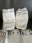 Lot Of 5 Assorted Extra Large Vintage Plastic Diapers