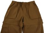 Prana Womens Rich Earth Stretch Zion Convertible Pant Medium Nwt
