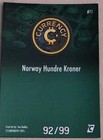 Currency Series 5 100 Norway Hundre Kroner  71 92 99 Emerald Gemstone   92 99