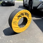 Fisher Tackle Wheel Football Tackling Training Aid Yellow black Tw2814