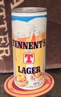 1983 Tennent s Lager Extruded Steel 440ml Beer Can Caledonian Glascow Liz