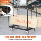 Vevor Drywall Cart 1500 Lbs Panel Cart Dolly Handling Sheetrock Sheet Panel