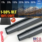 20  X 10ft 20ft Uncut Auto Glass Tinting Film Roll 5-50  Vlt Auto Home Office