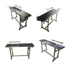 59   Length 11 8   Width Electric Pvc Belt Conveyor Adjustable Speed 110v 120w