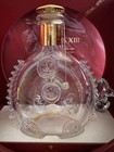 Empty Remy Martin Louis Xlll Bottle  Carrying Bag  Case  Cork Top  Fluted Top 