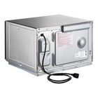 Amana Rfs12ts Medium Duty Stainless Steel Commercial Microwave With Push Button