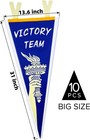 12x30 Inch Pennant Holder Toploader  - Acid-free Archival Protector For S   