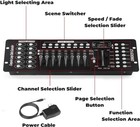 Dmx512 192ch  Controller Dmx Console Stage Light Console For Night Party