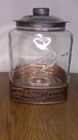 Antique Curtiss Candy Co  Chico s Spanish Peanut Jar 1920 s Era Counter Display